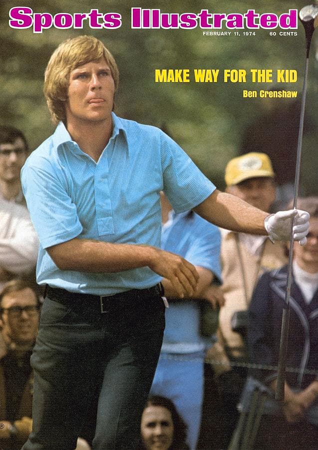Ben Crenshaw on the cover of Sports Illustrated